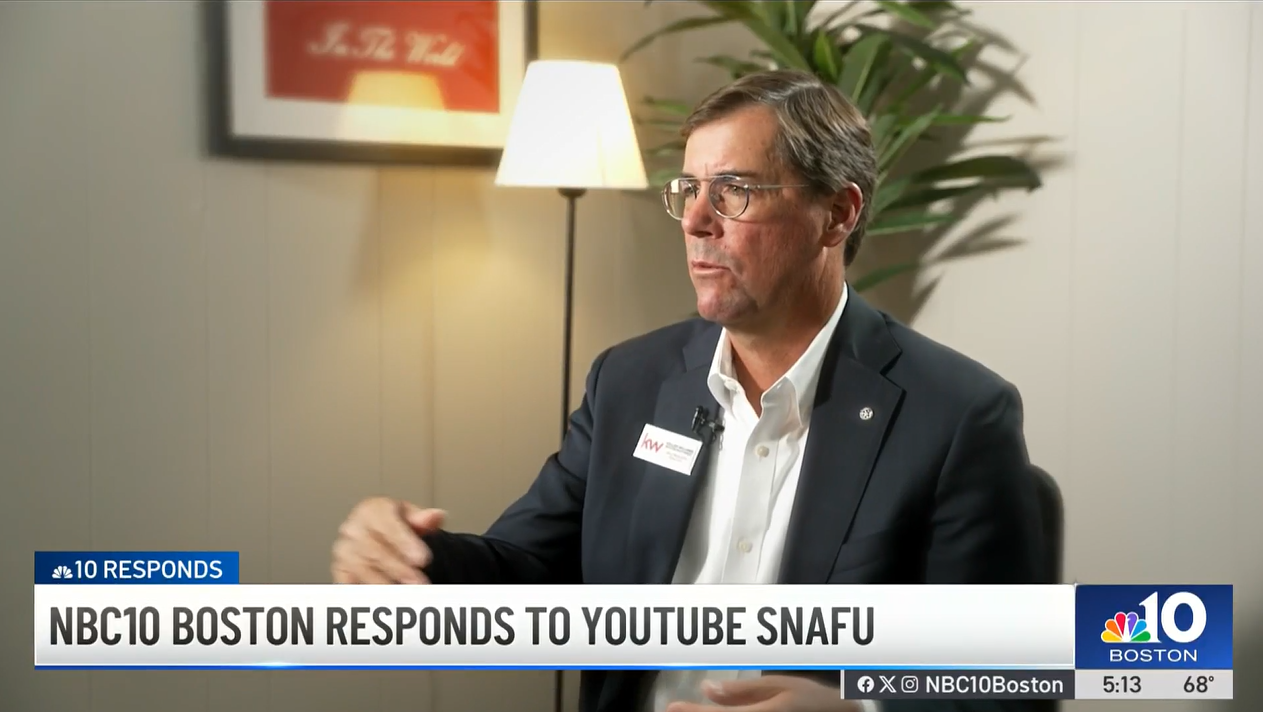 Realtor removed from youtube gets help from NBC 10 tv news station